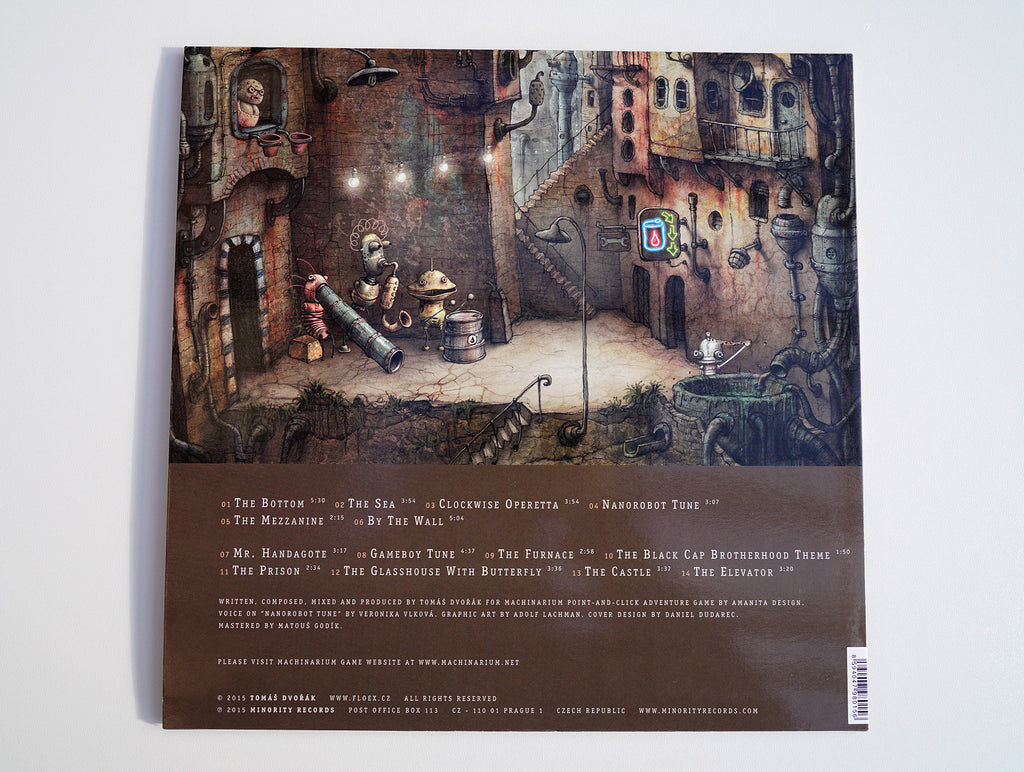 Machinarium Soundtrack by Floex on Vinyl