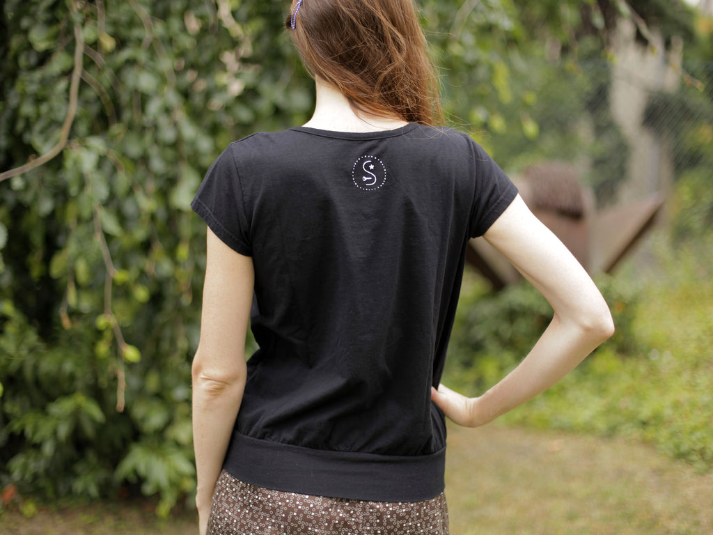 Samorost 3 Gnome Ladies black T-shirt